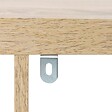 5 FIVE SIMPLY SMART - Buffet "Bivoak" étagères modulable 137x76cm effet bois - vignette