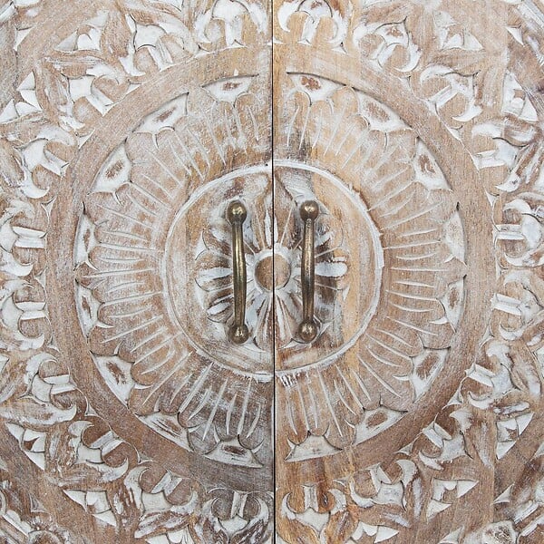 ATMOSPHERA - Buffet 2 portes "Shirel" manguier 90x90cm - large