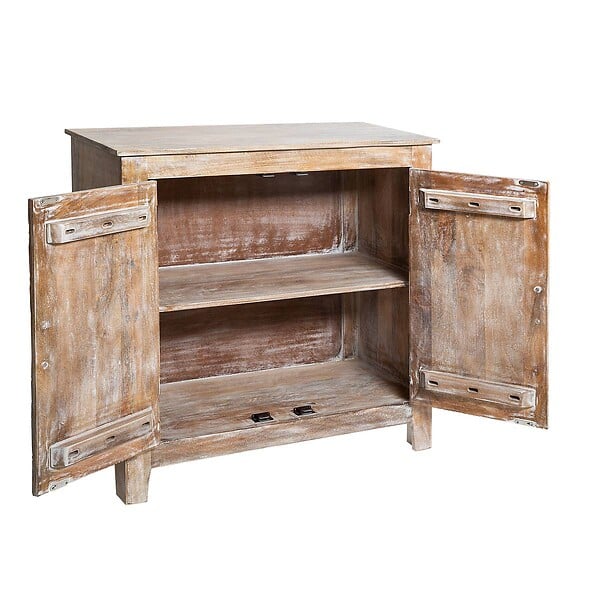 ATMOSPHERA - Buffet 2 portes "Shirel" manguier 90x90cm - large