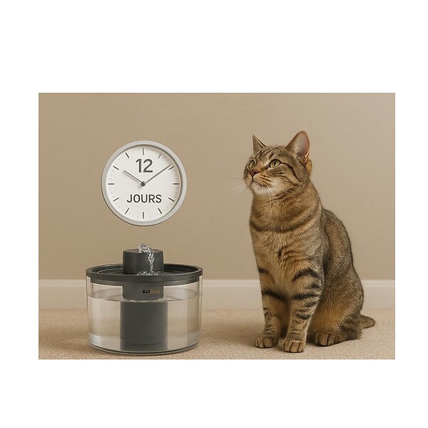 EZICLEAN - Fontaine à Eau 5w Pour Animaux - NUTRIBOTWATERX - large