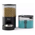 EZICLEAN - Distributeur De Croquettes + Fontaine à Eau 5w Noir - NUTRIBOTCONNECTX - vignette
