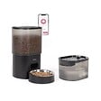 LIVOO - Distributeur De Croquettes Automatique 5w Noir + Fontaine à Eau - PET107 - vignette