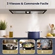 CIARRA - CIARRA Groupe Filtrant 52cm Hotte Encastrable 300m3/h 3 Vitesses Evacuation ou Recyclage CBCB5937A - vignette