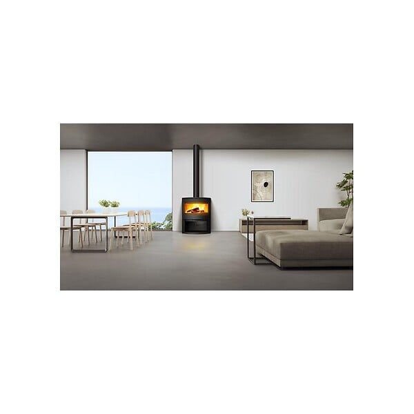 INVICTA - Poêle à Bois 6.1kw Noir - P648804 - large