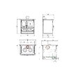NORDICA - Cuisinière à Bois 9.5kw Noir Anthracite - ROSAL.16ACIER - vignette