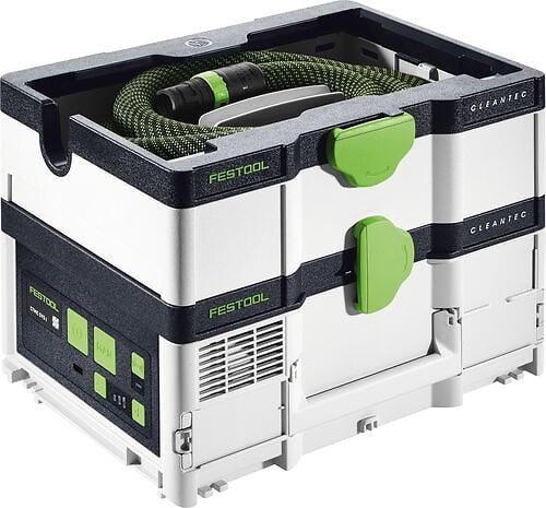 FESTOOL - Aspirateurs sans fil CLEANTEC CTLC SYS HPC 4,0 I-Plus -  - avec 4 batteries 18V 4.0Ah - chargeur - accessoires - Systainer - 576944 - large