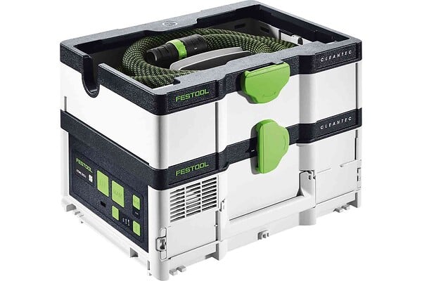 FESTOOL - Aspirateurs sans fil CLEANTEC CTLC SYS HPC 4,0 I-Plus -  - avec 4 batteries 18V 4.0Ah - chargeur - accessoires - Systainer - 576944 - large