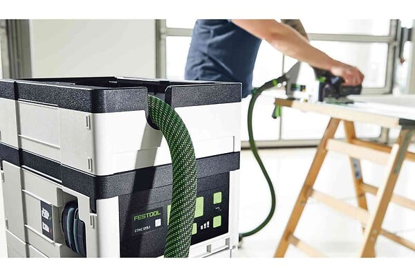 FESTOOL - Aspirateurs sans fil CLEANTEC CTLC SYS HPC 4,0 I-Plus -  - avec 4 batteries 18V 4.0Ah - chargeur - accessoires - Systainer - 576944 - large