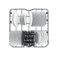 INDESIT - Lave-vaisselle 60cm 14 Couverts 46db Tout Intégrable - I3IFD536 - vignette