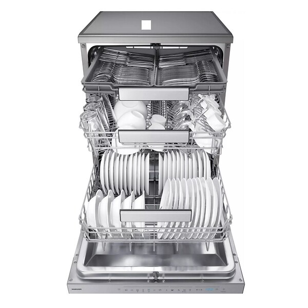SAMSUNG - Lave-vaisselle 60cm 15 Couverts 44db Inox - DW70H73YCFR - large