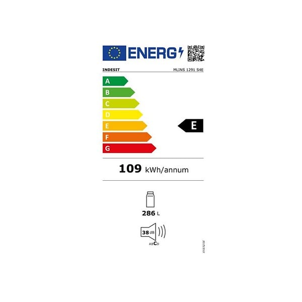 INDESIT - Réfrigérateur 1 Porte 60cm 286l Silver - MLINS1291S4E - large