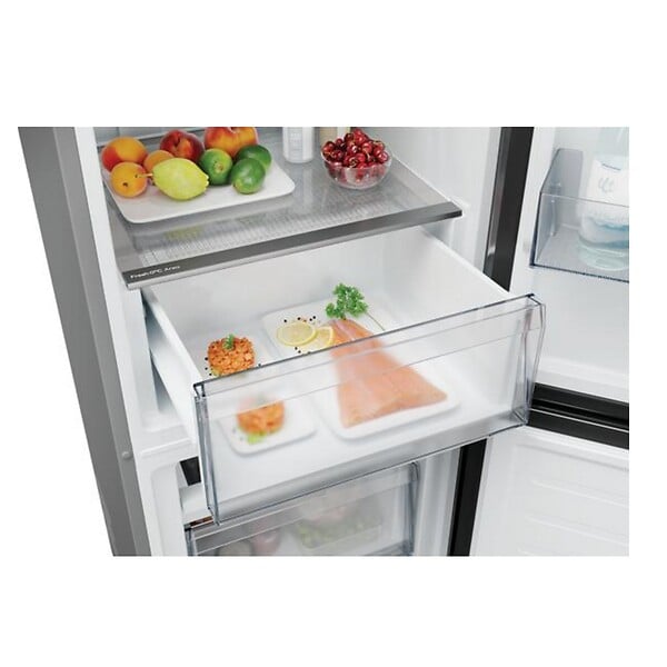 CANDY - Réfrigérateur Combiné 55cm 279l  Inox - CNCQ2T518DX - large