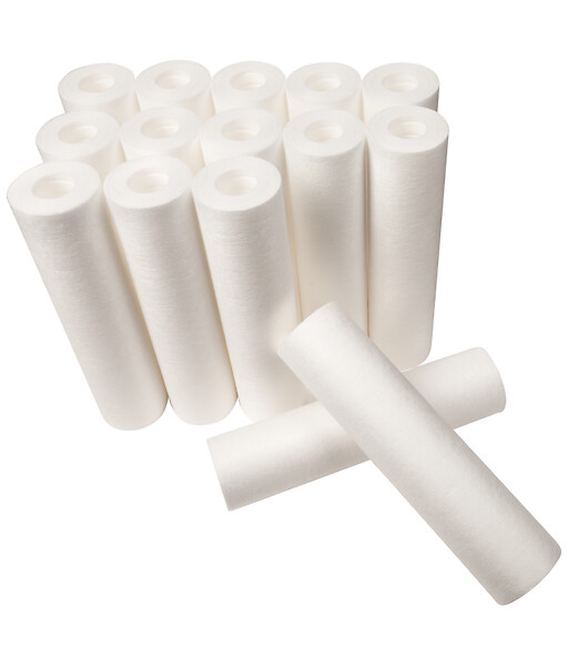 APIC - Pack eco 15 Cartouches Ultra fines 10 microns - Filtration eau potable efficace - large