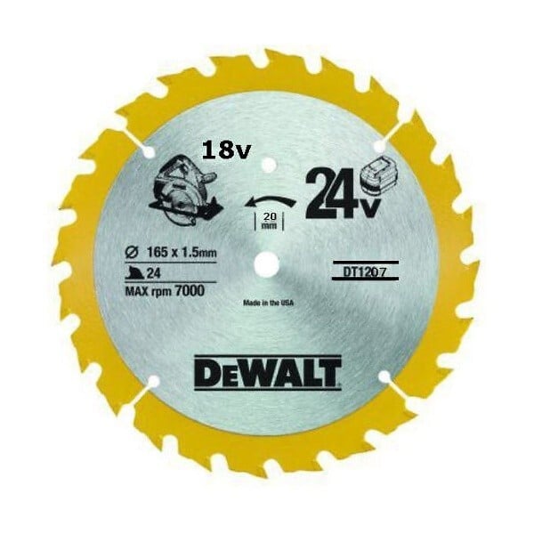 DEWALT - Lame de scie circulaire portative DEWALT Carbure Construction - large