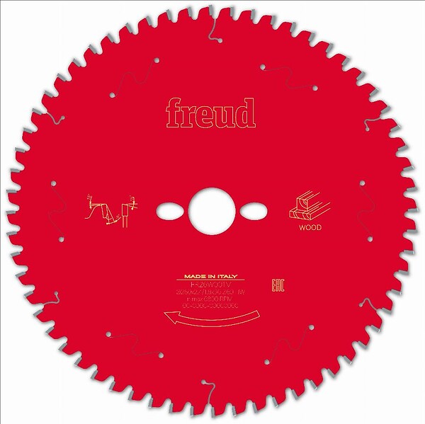 FREUD - Lame FREUD bois pour scie circulaire alésage 30 - large