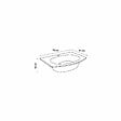 KIAMAMI VALENTINA - Meuble Salle De Bain Suspendu 70 Cm Vert Sauge Avec Lavabo | Los Angeles - vignette