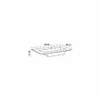 KIAMAMI VALENTINA - Meuble De Salle De Bain Suspendu 80Cm Finition Cannage Tabac Moderne | Hollywood - vignette
