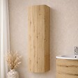 KIAMAMI VALENTINA - Colonne De Salle De Bain Suspendue Chêne Doré Moderne Gain De Place | Los Angeles - vignette