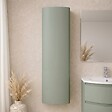 KIAMAMI VALENTINA - Colonne De Salle De Bain Suspendue Vert Sauge Moderne Gain De Place | Los Angeles - vignette