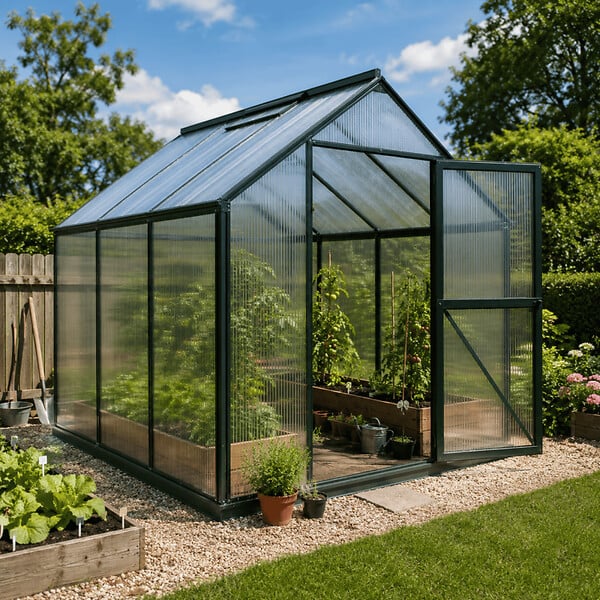 MCCOVER - Plaque polycarbonate alvéolaire 4mm Translucide, l.105 cm, L.50 cm - large