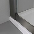 KIAMAMI VALENTINA - Cabine De Douche 80X80x190 Cm Avec Profilés Gun Metal Et Verre Transparent | City - vignette