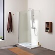KIAMAMI VALENTINA - Paroi De Douche Walk-In 90X190 Cm En Verre Trempé Transparent - vignette