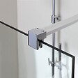 KIAMAMI VALENTINA - Paroi De Douche Walk-In 90X190 Cm En Verre Trempé Transparent - vignette