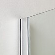 KIAMAMI VALENTINA - Paroi De Douche Walk-In 90X190 Cm En Verre Trempé Transparent - vignette
