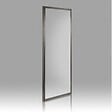 KIAMAMI VALENTINA - Paroi Fixe De Douche 70X190 Cm En Verre Transparent Profils Gun Metal | City - vignette