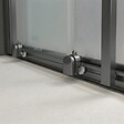 KIAMAMI VALENTINA - Cabine De Douche 80X120x190 Cm Profils Gun Metal Verre Transparent | City - vignette