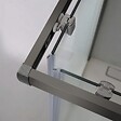 KIAMAMI VALENTINA - Cabine De Douche 80X120x190 Cm Profils Gun Metal Verre Transparent | City - vignette