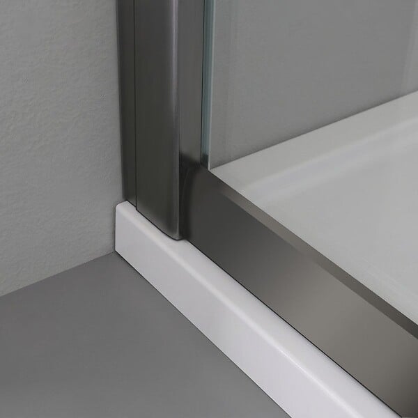 KIAMAMI VALENTINA - Cabine De Douche 70X100x190 Cm Profils Canon De Fusil Verre Transparent | City - large