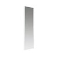 KIAMAMI VALENTINA - Miroir Mural Moderne 30X130 Cm Avec Cadre En Mdf Blanc Revêtu - vignette