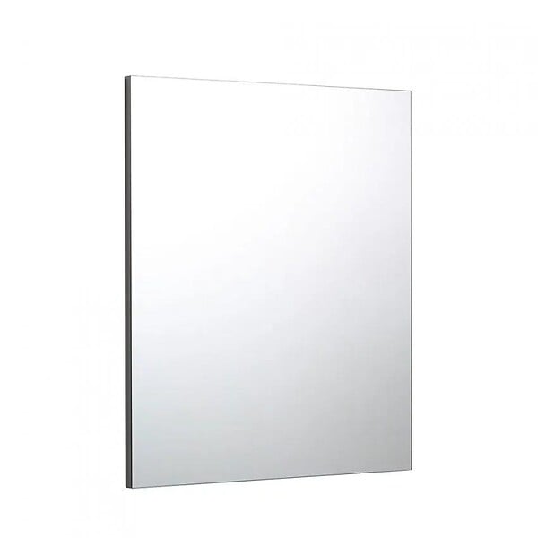 KIAMAMI VALENTINA - Miroir Simple 90X110 Cm Bord Poli Antichoc Pour Salle De Bain Moderne - large