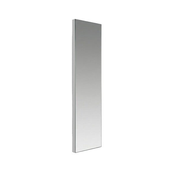 KIAMAMI VALENTINA - Miroir Mural 40X150 Cm Cadre Mdf Argenté Finition Polie Moderne - large