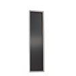 KIAMAMI VALENTINA - Miroir Mural 30X130 Cm Cadre Mdf Finition Argentée, Style Moderne - vignette