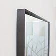 KIAMAMI VALENTINA - Miroir Rectangulaire Avec Cadre En Aluminium Gun Metal 60,5X80,5 Cm - vignette