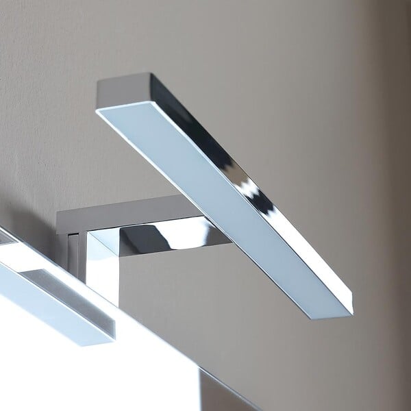 KIAMAMI VALENTINA - Miroir Salle De Bain 60X110 Cm Avec Lampe Led Intégrée, Bord Poli Sécurisé - large