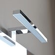 KIAMAMI VALENTINA - Miroir Salle De Bain 80X110 Cm Avec Lampe Led Intégrée, Design Épuré - vignette