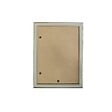 KIAMAMI VALENTINA - Miroir Rectangulaire Avec Cadre Mdf Argenté Réversible L.62,5Xh.82,5 Cm - vignette