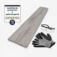 MCCOVER - Sol vinyle SPC clipsable 31,2 m² chêne gris - Sous couche intégrée, usure 0,5 mm Chêne gris - vignette