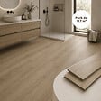 MCCOVER - Sol vinyle SPC clipsable 11,7 m² cèdre patiné - Sous couche intégrée, usure 0,5 mm Cèdre patiné - vignette