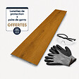 MCCOVER - Sol vinyle SPC clipsable 50,7 m² Séquoia - Sous couche intégrée, usure 0,5 mm Séquoia - vignette