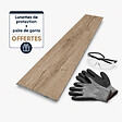 MCCOVER - Sol vinyle SPC clipsable 50,7 m² chêne clair - Sous couche intégrée, usure 0,5 mm Chêne clair - vignette