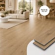 MCCOVER - Sol vinyle SPC clipsable 11,7 m² chêne clair - Sous couche intégrée, usure 0,5 mm Chêne clair - vignette