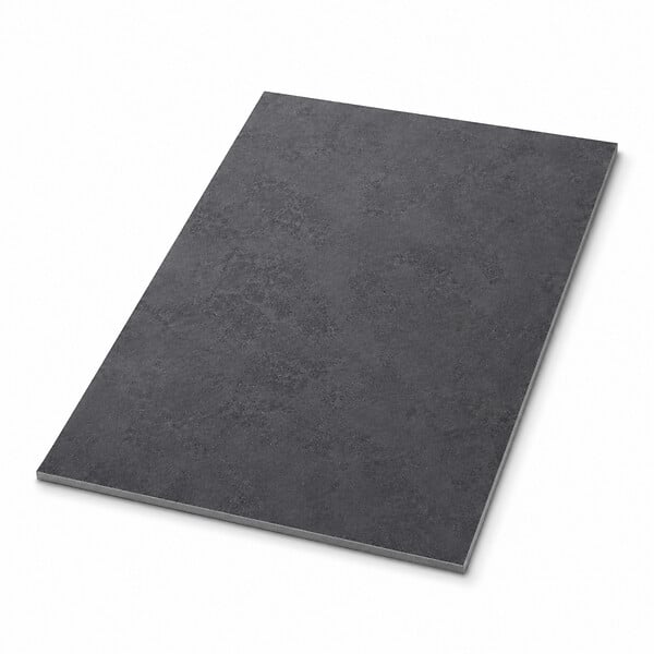 MCCOVER - Dalle SPC clipsable sol et mur 20,46 m² pierre noire - 305 x 610 mm, usure 0,5 mm Pierre noire - large