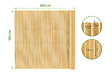 CASANOOV - Casanoov Canisse PVC VISO L.8m x H.1,8m Beige - vignette