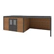 ALTANKA - Abri de jardin en bois Nova 8.06x3.09m - 24.91m2 - Ep. 28mm - Traité - 000485 - vignette
