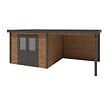 ALTANKA - Abri de jardin en bois Aura 6.06x3.09m - 18.72m2 - Ep. 28mm - Traité - 000469 - vignette
