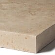 RO'MA NATURE - Receveur de douche extra plat Travertin Beige Clair 120x90x3 cm - vignette